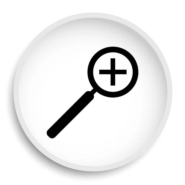 Zoom Icon Zoom Website Button White Background — Stock Photo, Image