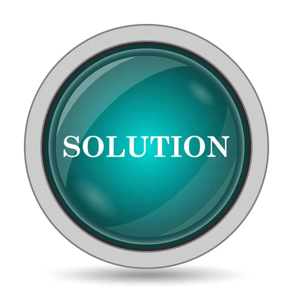 Solution icon — Stock Photo, Image