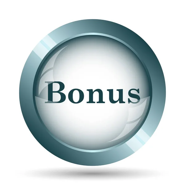 Icône Bonus Bouton Internet Sur Fond Blanc — Photo