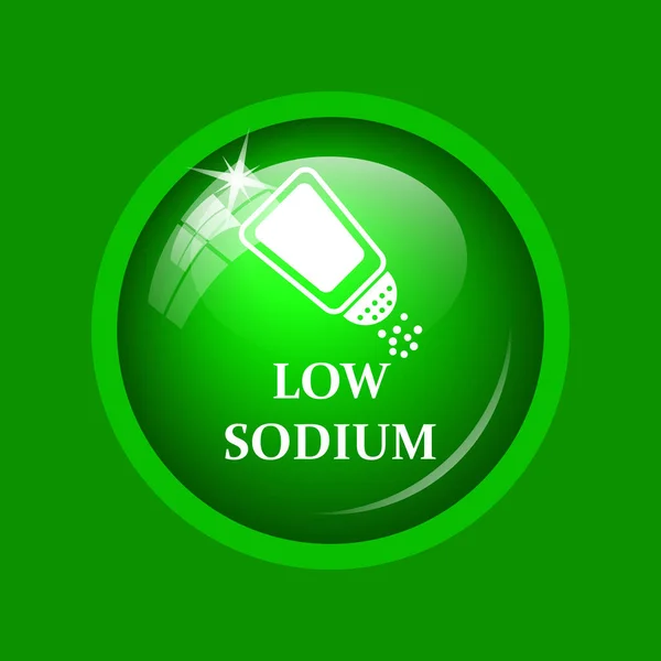 Low sodium icon — Stock Photo, Image