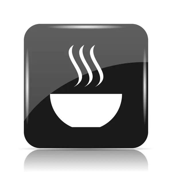 Suppensymbol Internet Taste Auf Weißem Hintergrund — Stockfoto