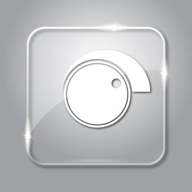 Ses denetimi simgesini. Gri arka plan şeffaf Internet düğmesini