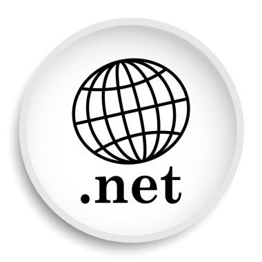 Beyaz arka plan üzerinde net kutsal kişilerin resmi web sitesi düğme.
