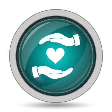 Kalp simgesini tutan eller