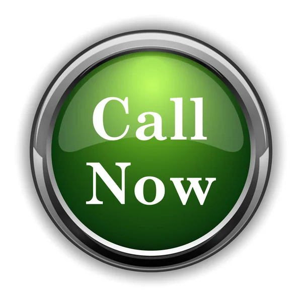 Call Now Icon Call Now Website Button White Background — Stock Photo, Image