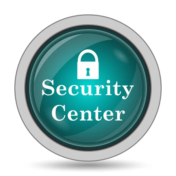 Security center icon, website button on white background