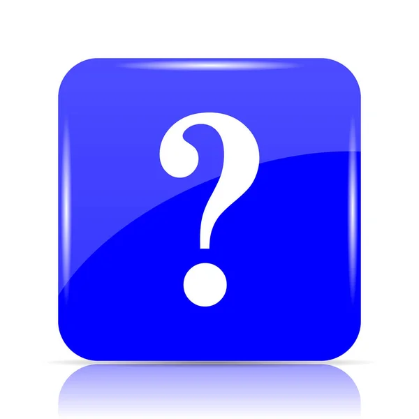 Question mark icon — Stock Photo, Image