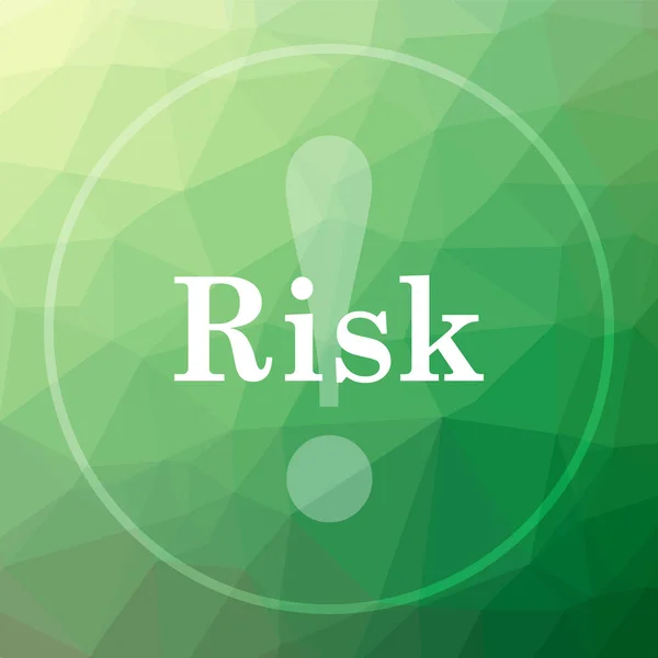 Risk icon — Stock Photo, Image