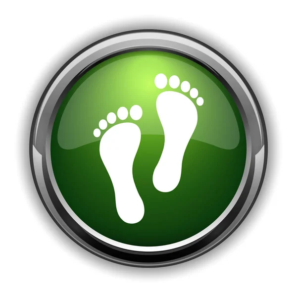 Fußabdruck-Symbol0 — Stockfoto