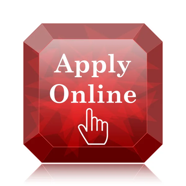 Apply online icon — Stock Photo, Image