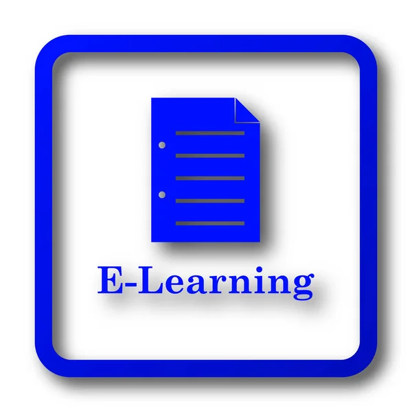 Icône e-learning — Photo