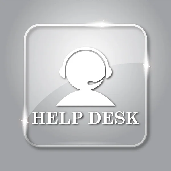 Ikona Helpdesk — Zdjęcie stockowe