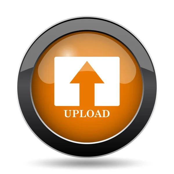 Upload Icon Upload Website Button White Background — Stock Photo, Image