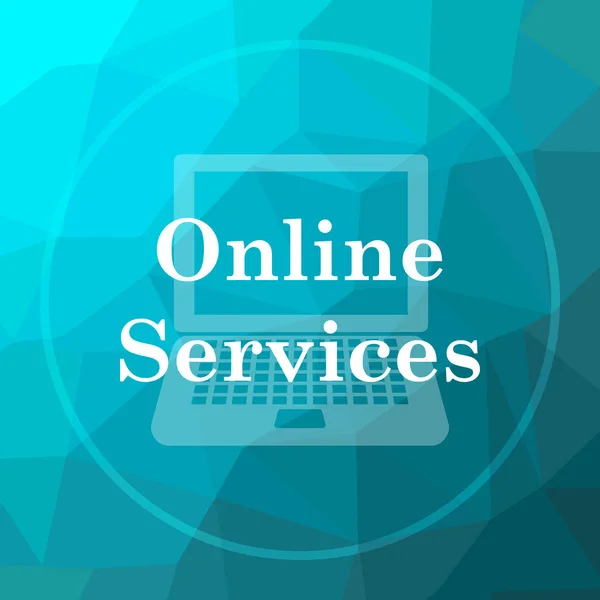 온라인 서비스 아이콘 — 스톡 사진