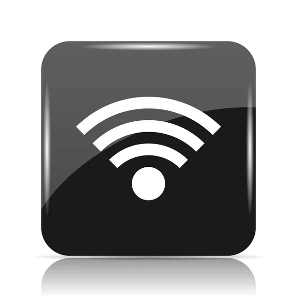 Wireless Sign Icon Internet Button White Background — Stock Photo, Image