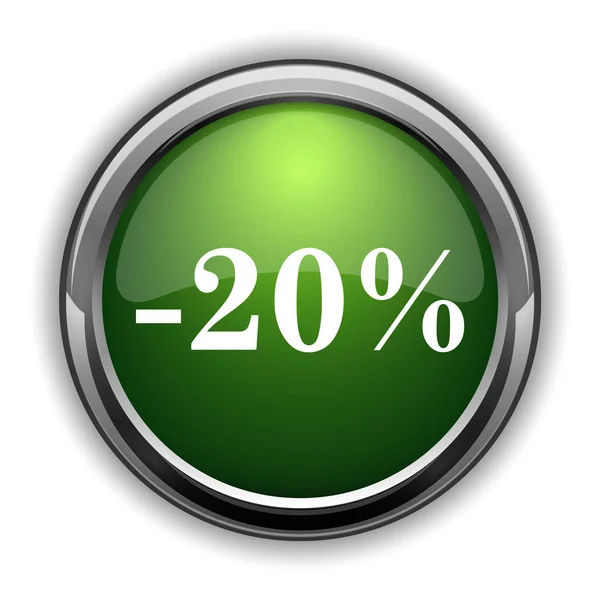 20 % sleva icon0 — Stock fotografie