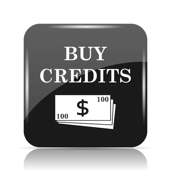 Köp krediter ikonen — Stockfoto
