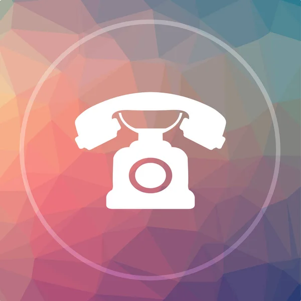 Telefoonpictogram — Stockfoto