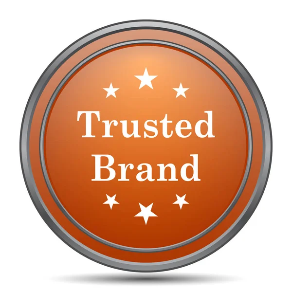 Trusted brand icon — Stock Photo, Image