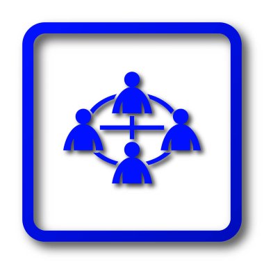 İletişim simgesi. İletişim Web sitesi düğmesini beyaz arka plan üzerinde.