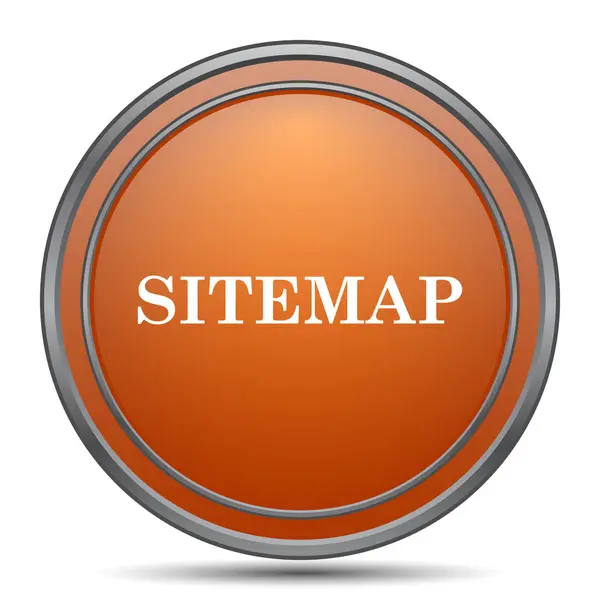 Site Haritası simgesini — Stok fotoğraf