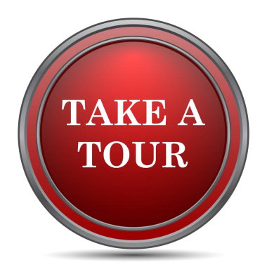 Bir tur simgesi alır. Beyaz arka plan üzerinde Internet düğmesi