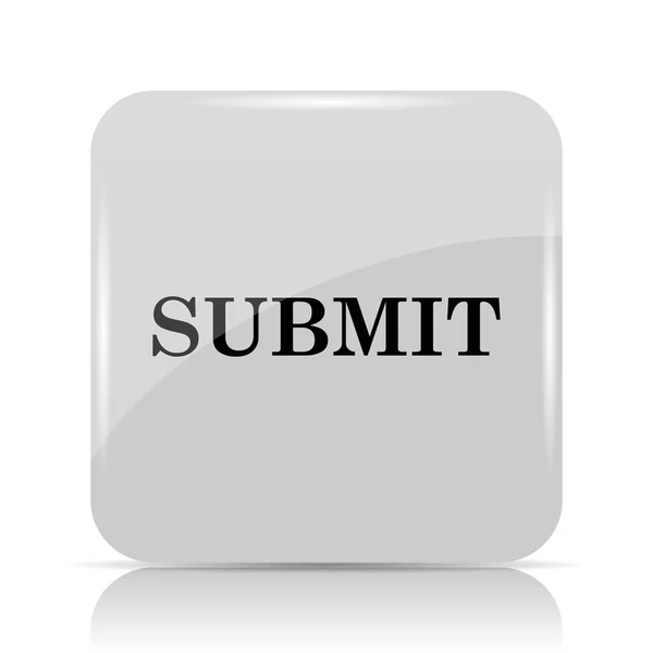 Submit Icon Internet Button White Background — Stock Photo, Image