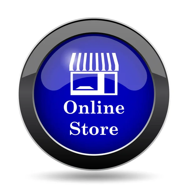 Icono de tienda online — Foto de Stock