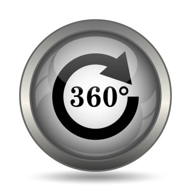 360 siyah kutsal kişilerin resmi web sitesi düğme beyaz arka plan üzerinde yeniden