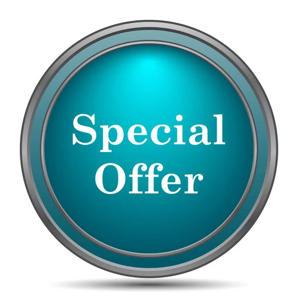 Special Offer Icon Internet Button White Background — Stock Photo, Image