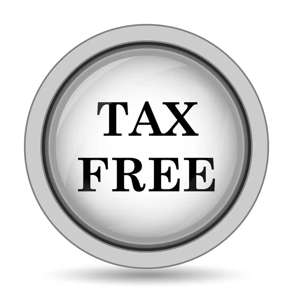 Податкові Вільний Значок Інтернет Кнопки Білому Тлі — стокове фото