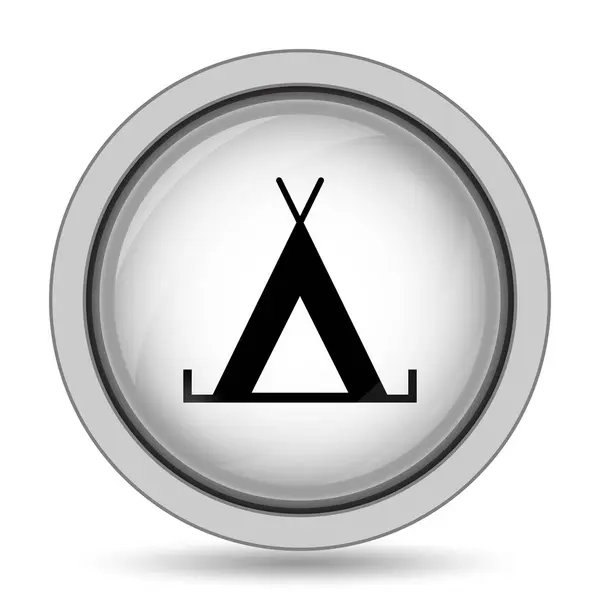 Namiot ikona — Zdjęcie stockowe
