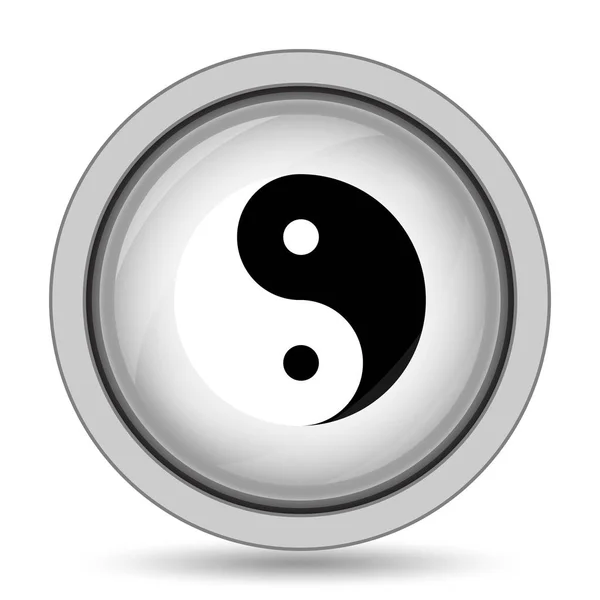 Ikona ying yang — Stock fotografie