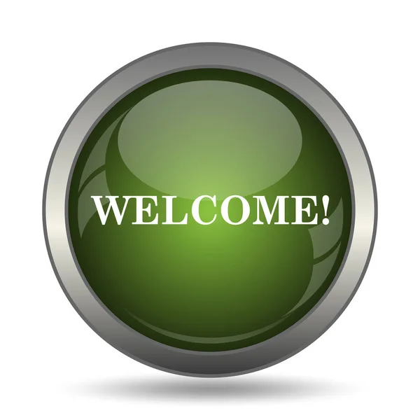 Welcome icon — Stock Photo, Image