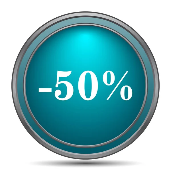 50 percent discount icon — Stock Photo, Image