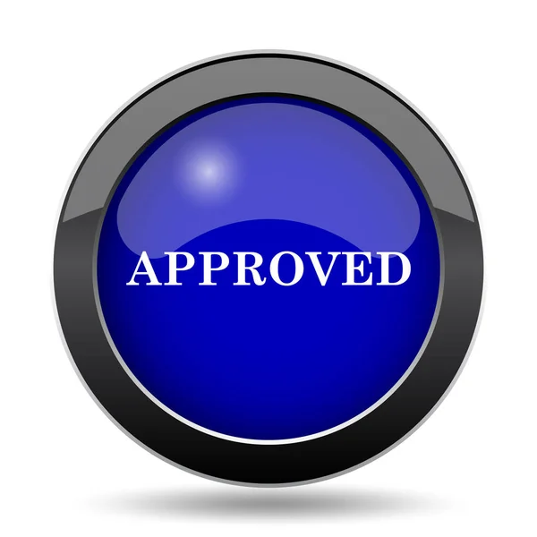 Approved icon — Stock Photo, Image