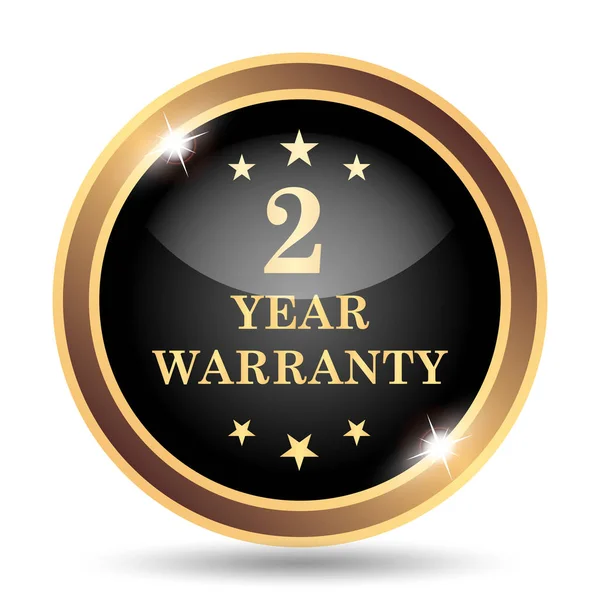 2 year warranty icon — Stock Photo, Image