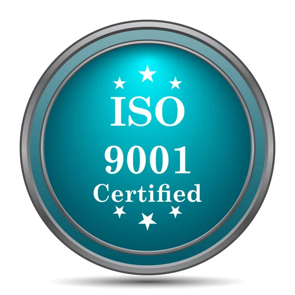 Ikona ISO9001 — Zdjęcie stockowe