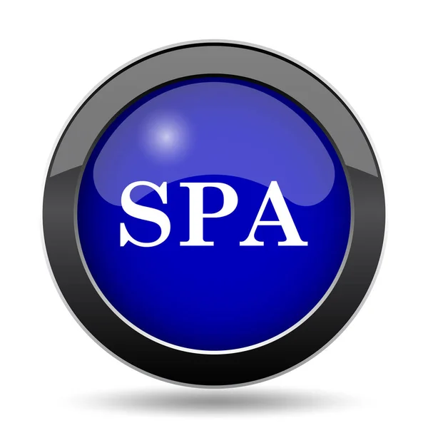 Spa Icon Internet Button White Background — Stock Photo, Image