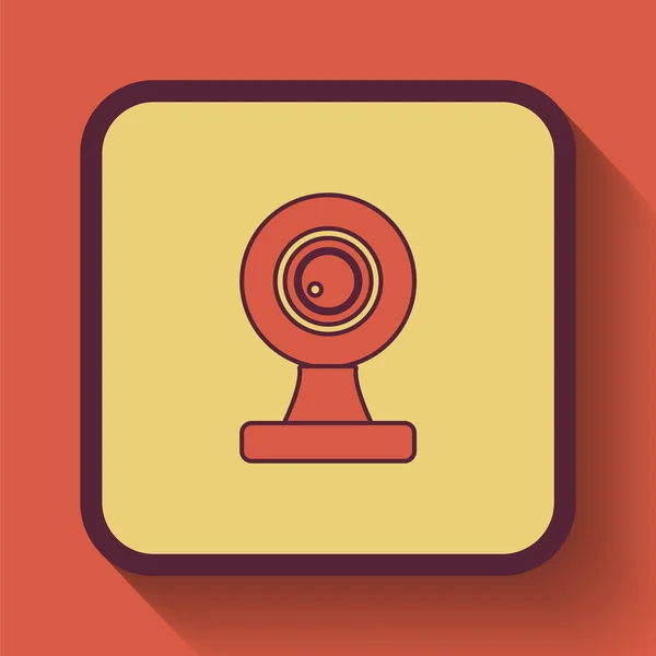 Webcam icon — Stock Photo, Image