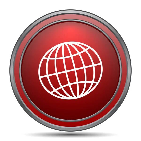 Ikona Globe — Stock fotografie