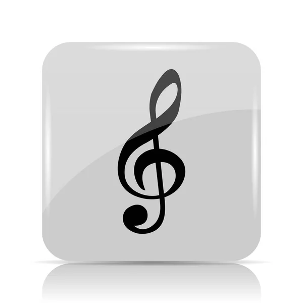 Zenei jegyzet ikon — Stock Fotó