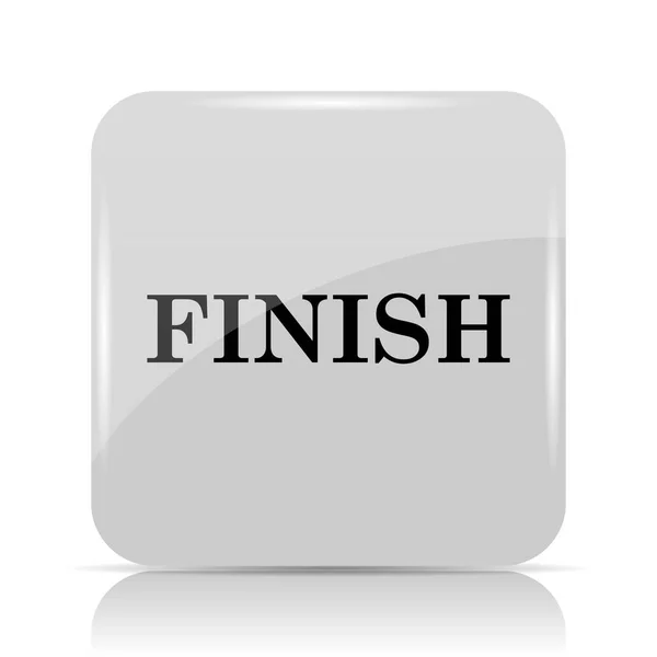 Finish icon — Stock Photo, Image