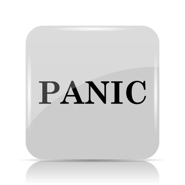 Ícone de pânico — Fotografia de Stock