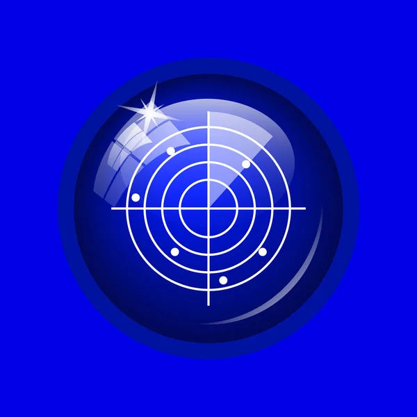 Radar icoon — Stockfoto
