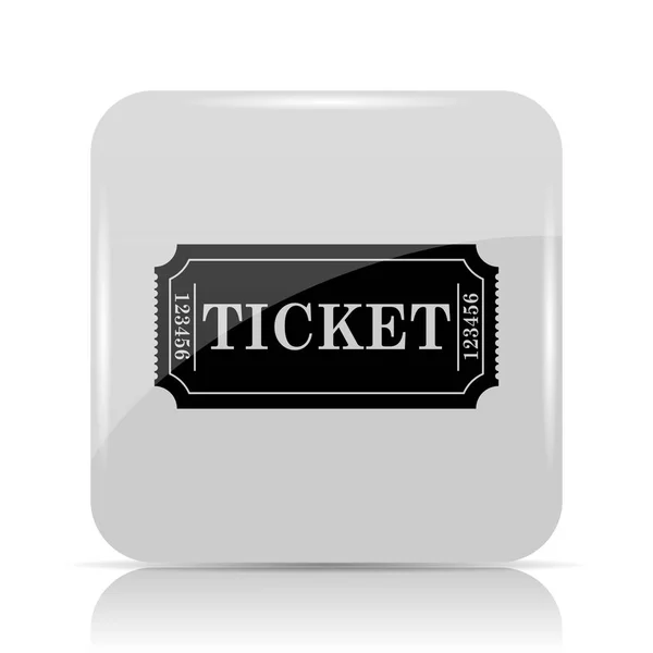 Εικονίδιο εισιτήριο κινηματογράφου — Φωτογραφία Αρχείου