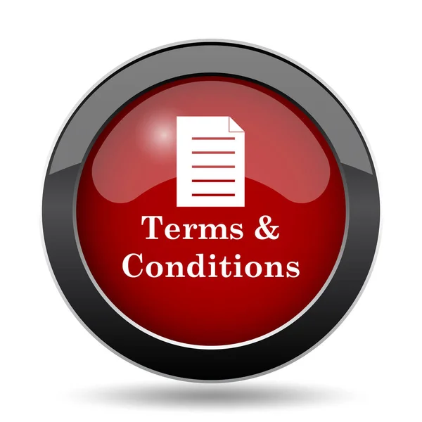 Terms and conditions icon — Stock Photo, Image