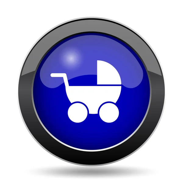 Barnvagn-ikonen — Stockfoto