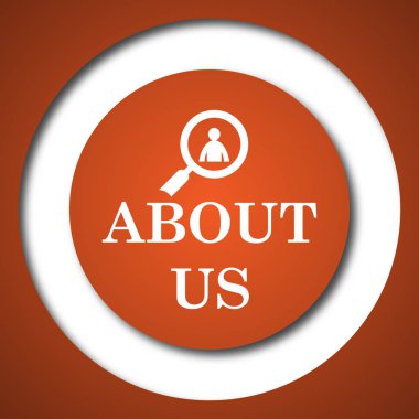 Hakkımızda simgesi. Beyaz arka plan üzerinde Internet düğmesi.