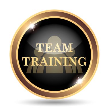 Takım eğitim simgesi. Beyaz arka plan üzerinde Internet düğmesi